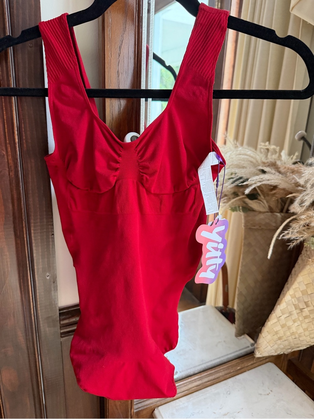 YITTY Red One-Piece Shapewear